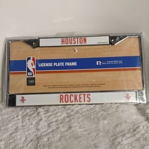 NBA Houston Rockets License Plate Frame
